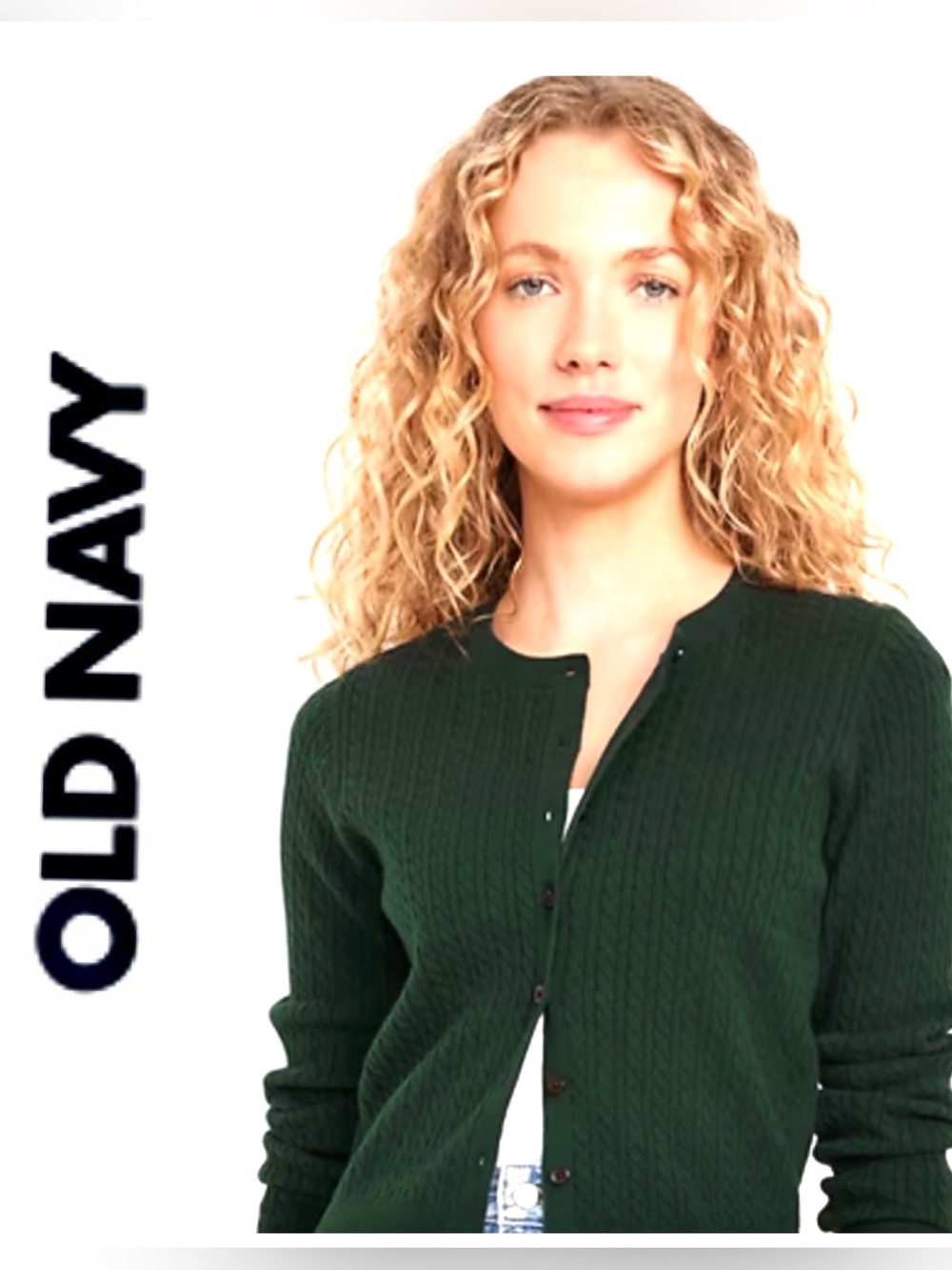 Old Navy Women’s SoSoft Cropped Cable Cardigan Sweater
